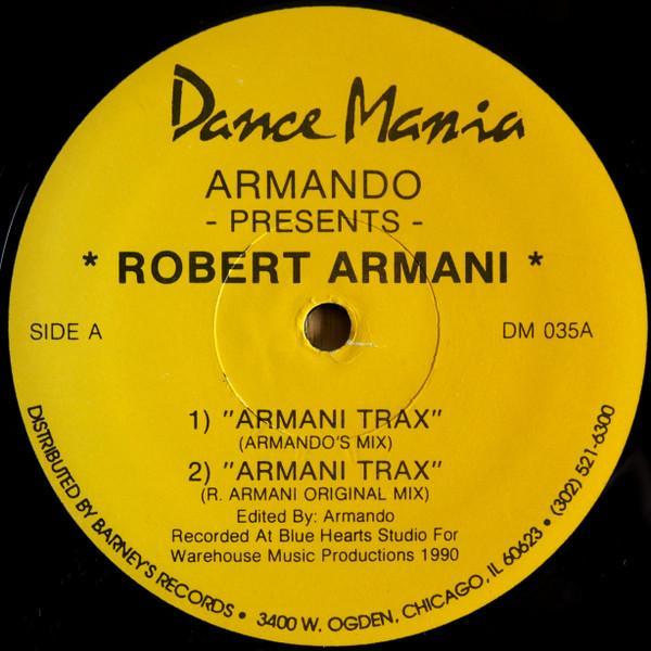 Armando, Robert Armani - Armani Trax