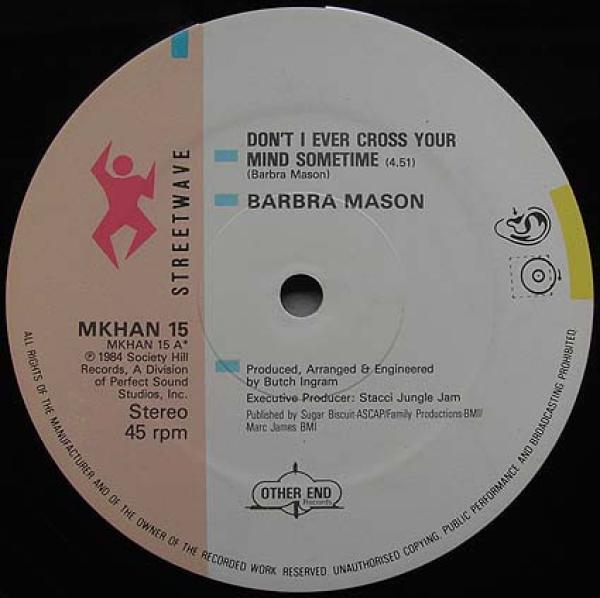 Barbara Mason - Don't I Ever Cross Your Mind Sometime