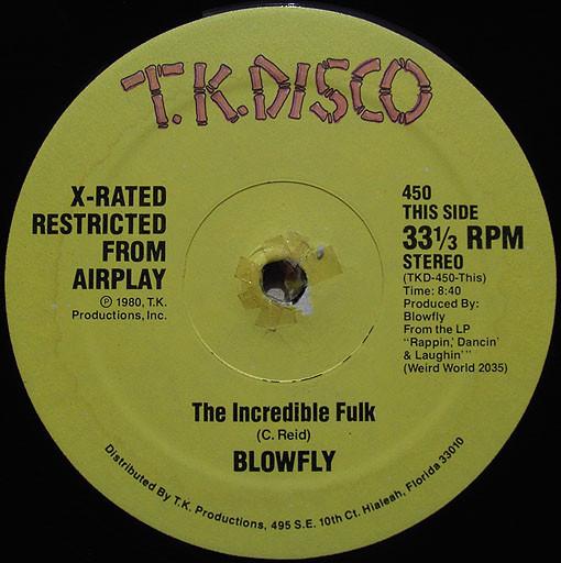 Blowfly - The Incredible Fulk