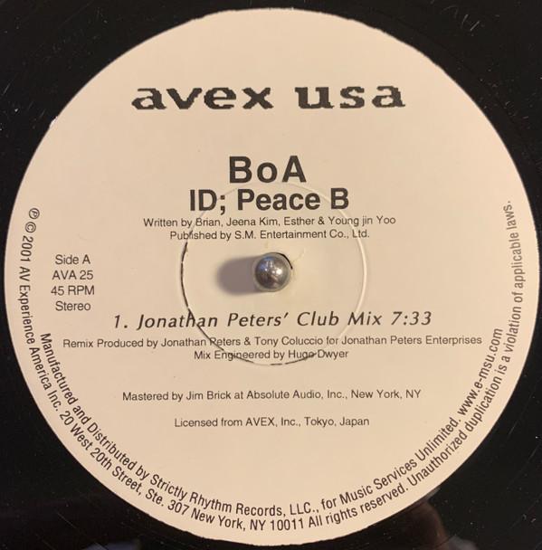 BoA - ID; Peace B