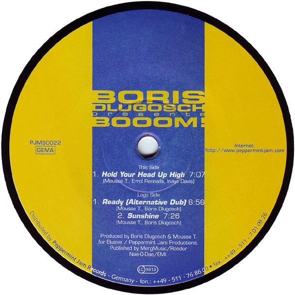 Boris Dlugosch, Booom! - Hold Your Head Up High