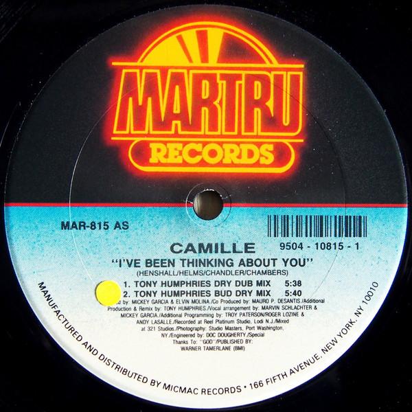 Camille (2) - I've Been Thinking About You