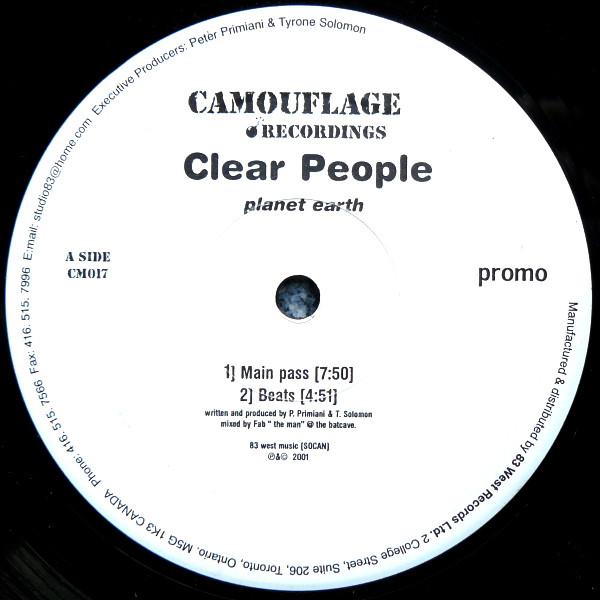 Clear People - Planet Earth