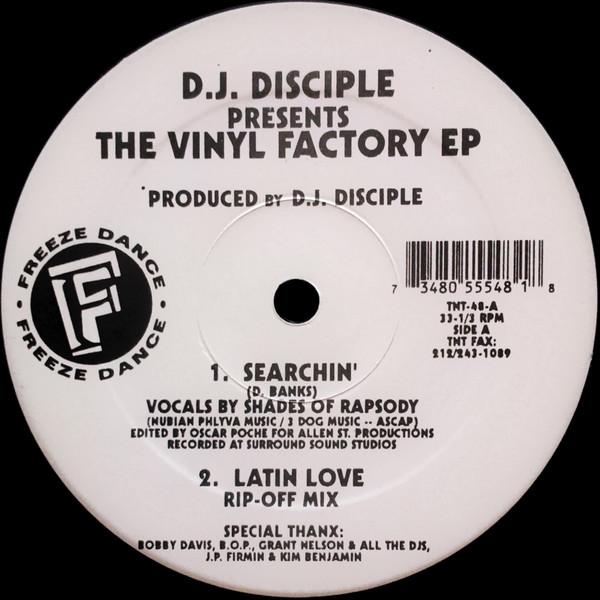 DJ Disciple - The Vinyl Factory EP