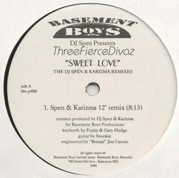 DJ Spen, Fierce  - Sweet Love (The DJ Spen & Karizma Remixes)