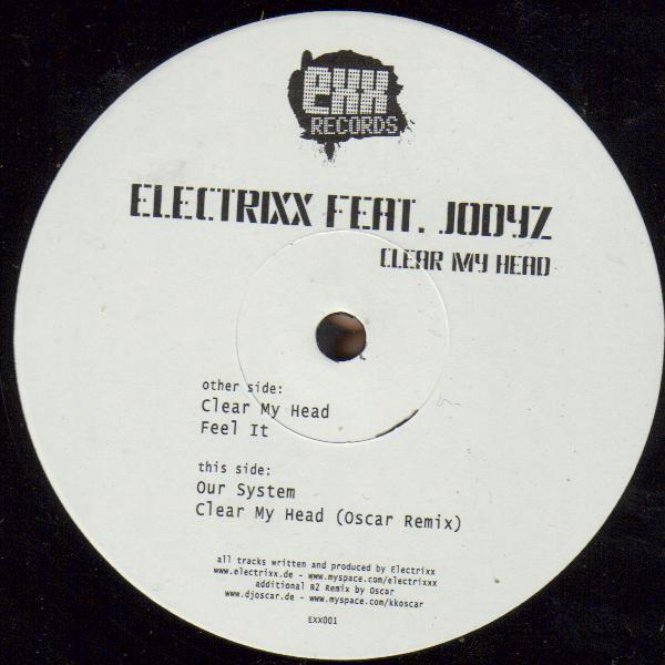 Electrixx, Jodyz - Clear My Head