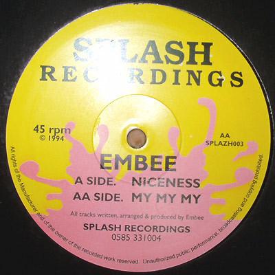 Embee - Niceness / My My My