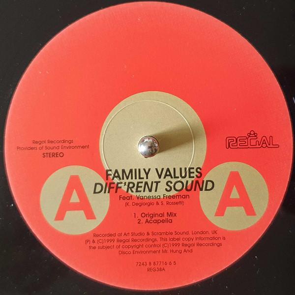 Family Values, Vanessa Freeman - Diff'rent Sound