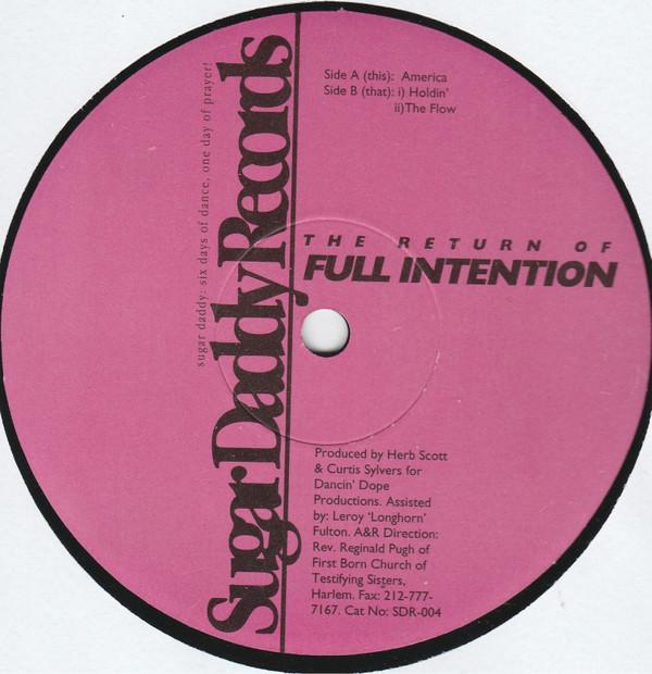 Full Intention - The Return Of Full Intention
