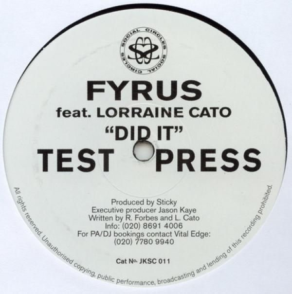 Fyrus, Lorraine Cato - Did It