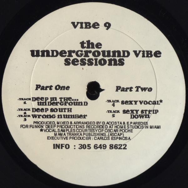 George Acosta, Erick Paredes - The Underground Vibe Sessions