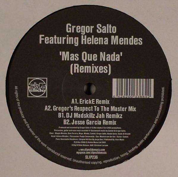 Gregor Salto, Helena Mendes - Mas Que Nada (Remixes)