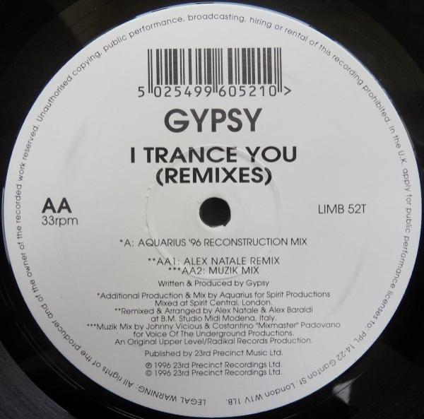 Gypsy  - I Trance You (Remixes)