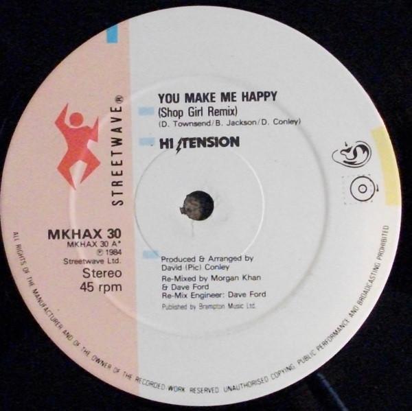 Hi-Tension - You Make Me Happy (Shop Girl Remix)