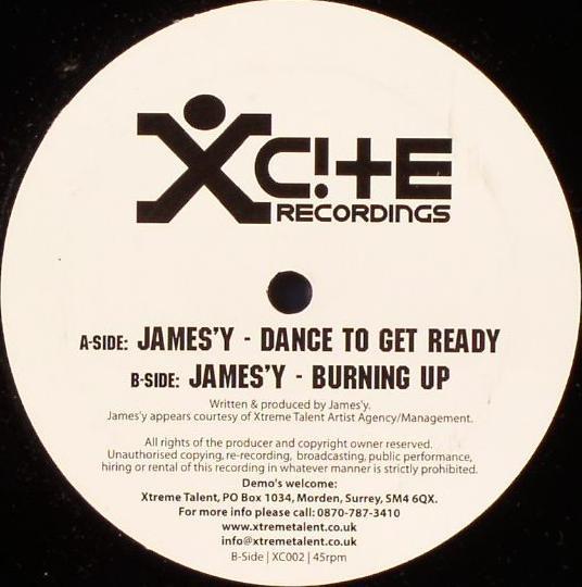 James'y - Dance To Get Ready / Burning Up