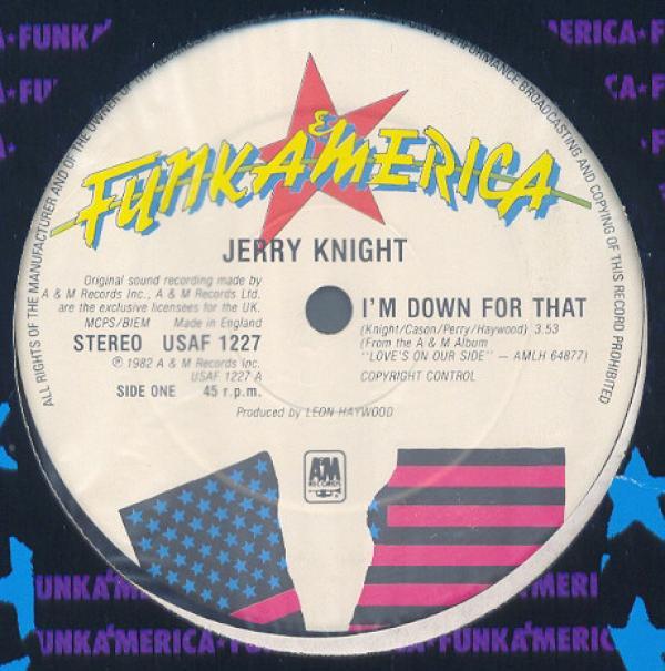 Jerry Knight - I'm Down For That / She's Got To Be (A Dancer)
