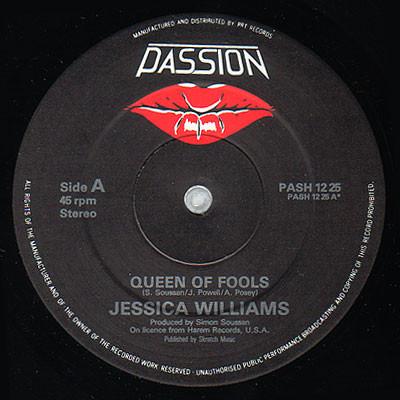 Jessica Williams, The Simon Orchestra - Queen Of Fools / I Close My Eyes And Count To Ten