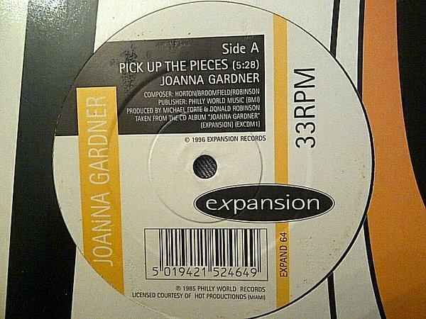 Joanna Gardner, Sylvia Striplin - Pick Up The Pieces / You Can't Turn Me Away