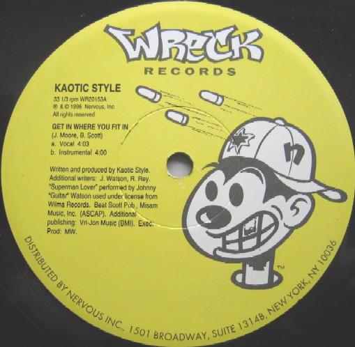 Kaotic Stylin - Get In Where You Fit In / Down 4 Whatever