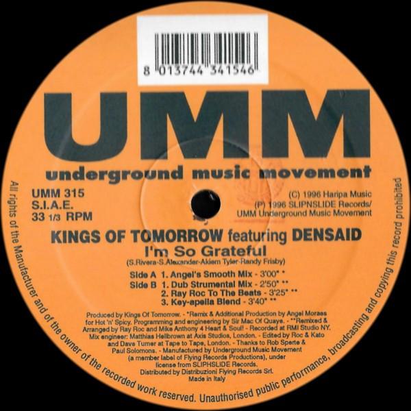 Kings Of Tomorrow, Densaid - I'm So Grateful
