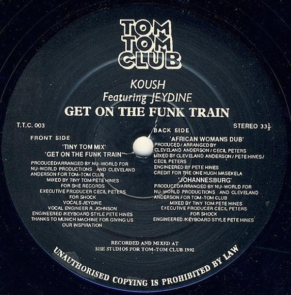 Koush , Jeydine - Get On The Funk Train