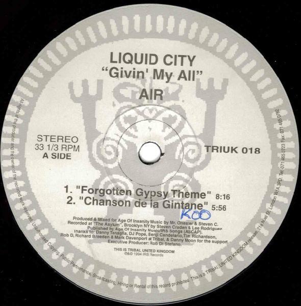 Liquid City - Givin' My All