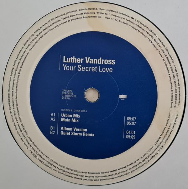 Luther Vandross - Your Secret Love