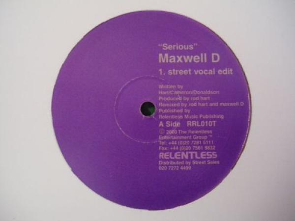 Maxwell D - Serious