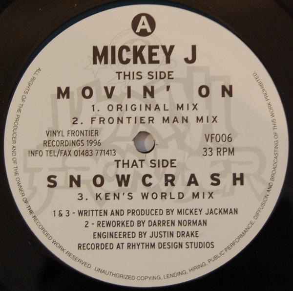 Mickey Jackman - Movin' On / Snowcrash