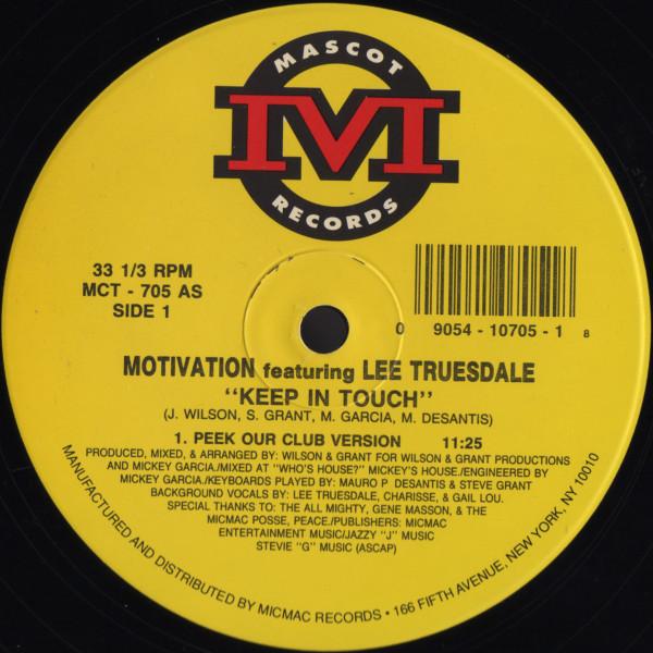 Motivation , Lee Truesdale - Keep In Touch