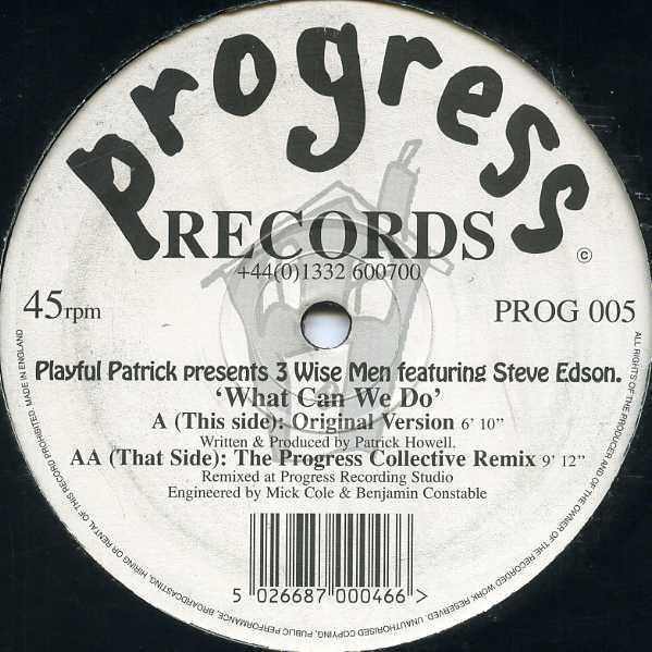 Patrick Howell, 3 Wise Men, Steve Edson - What Can We Do