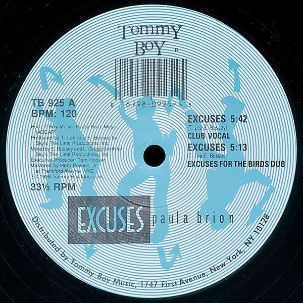 Paula Brion - Excuses
