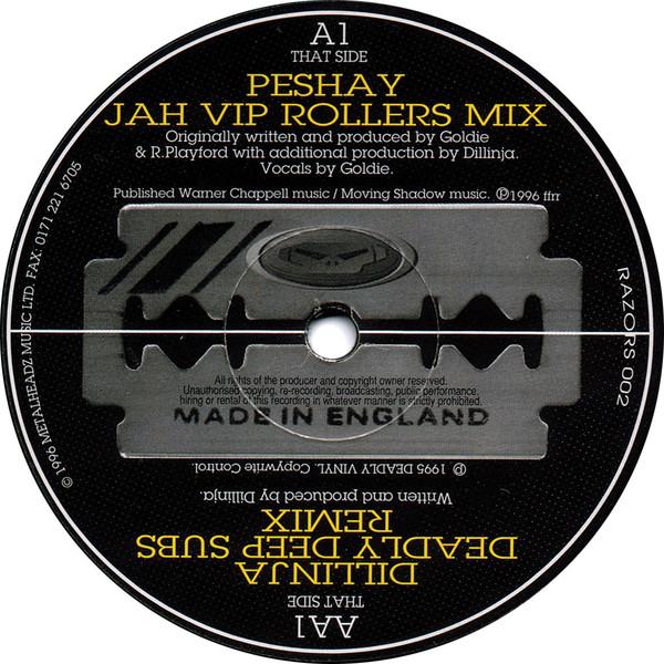 Peshay, Dillinja - Jah (VIP Rollers Mix) / Deadly Deep Subs (Remix)