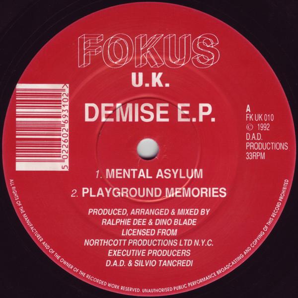 Ralphie Dee & Dino Blade - Demise E.P.