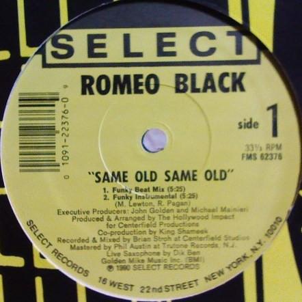 Romeo Black - Same Old Same Old / Chemical Warefare