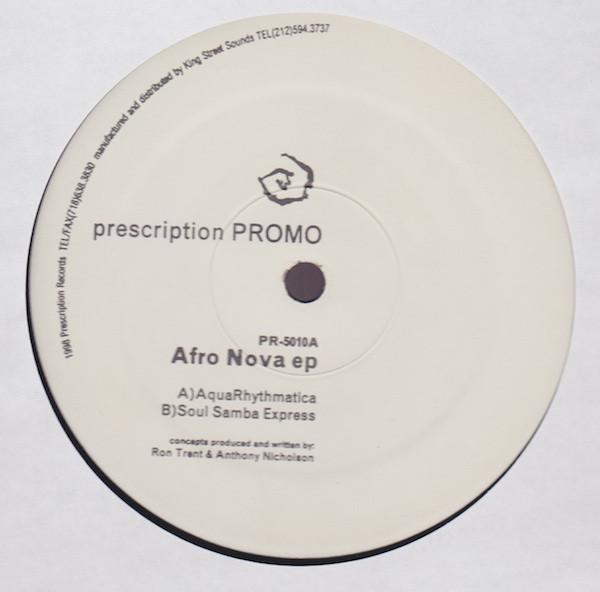 Ron Trent, Anthony Nicholson - Afro Nova EP
