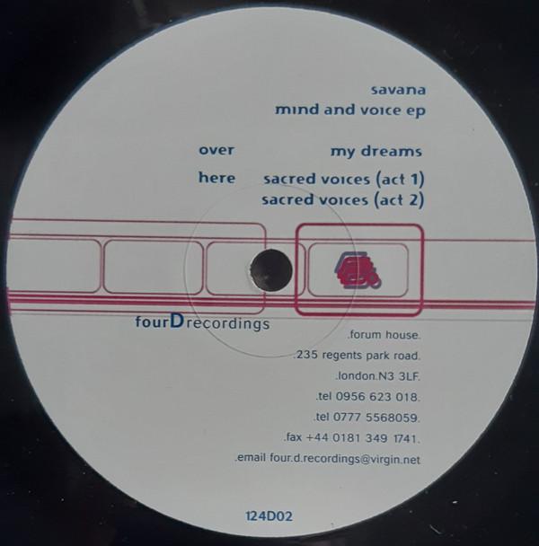 Savana - Mind And Voice EP