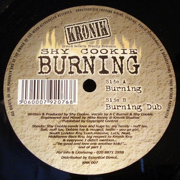 Shy Cookie - Burning