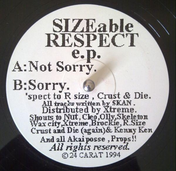 Skan - SIZEable Respect E.P.