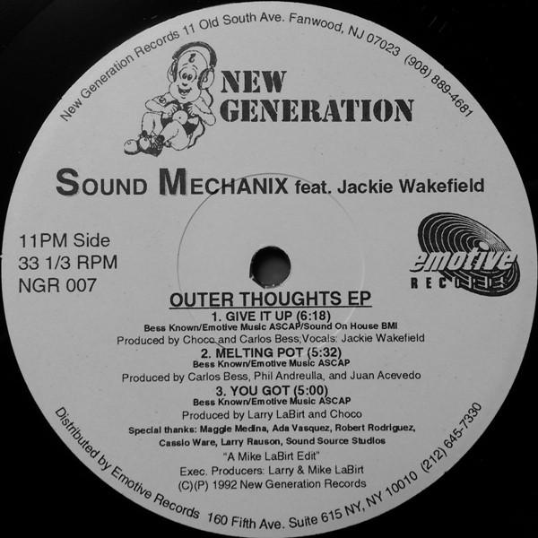 Sound Mechanix - Outer Thoughts EP