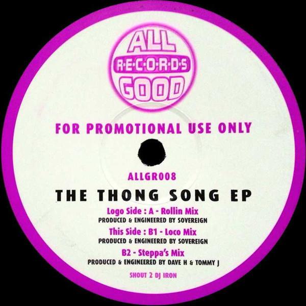 Sovereign - The Thong Song EP
