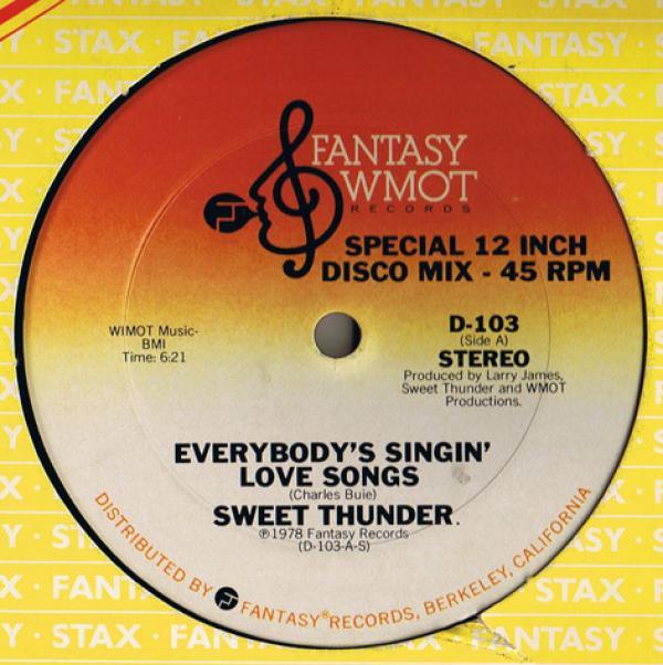 Sweet Thunder - Everybody's Singin' Love Songs
