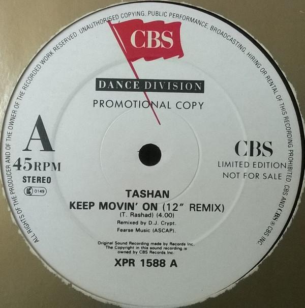 Tashan - Keep Movin' On (Remixes)