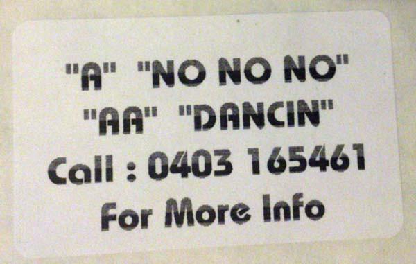 Technocat, DJ Scott - No No No / Dancin' Makes You Wanna Move