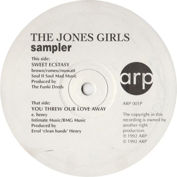 The Jones Girls - Sweet Ecstasy / You Threw Our Love Away
