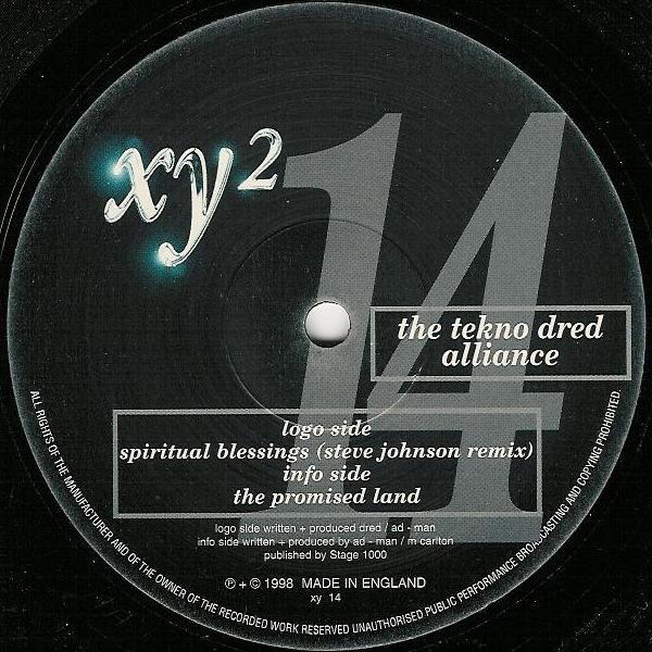 The Tekno Dred Alliance - Spritual Blessings (Steve Johnson Remix) / The Promised Land