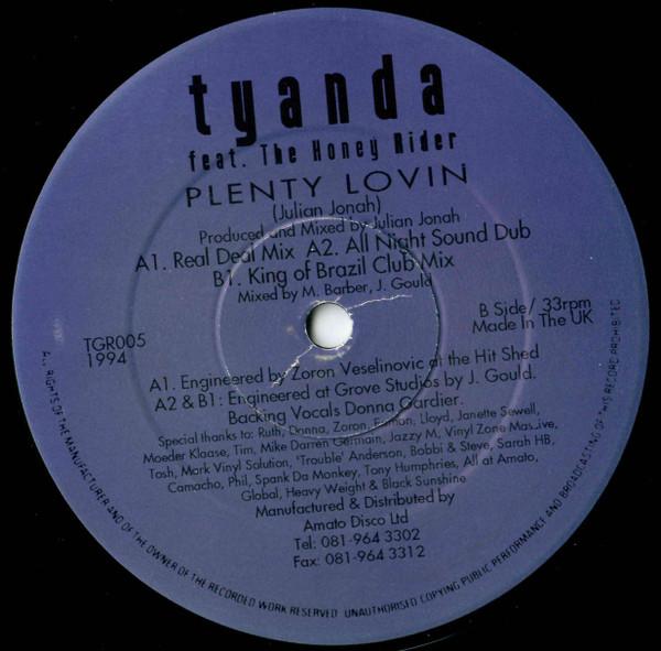 Tyanda, The Honey Rider - Plenty Lovin
