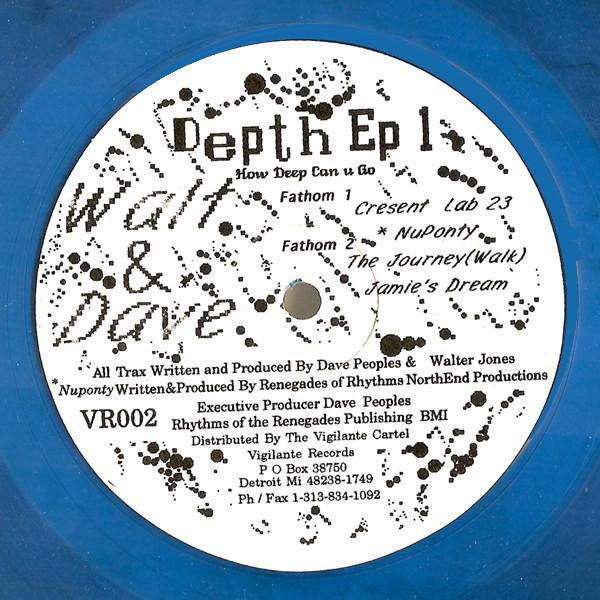Walt J, Dave Peoples - Depth EP 1 - How Deep Can U Go